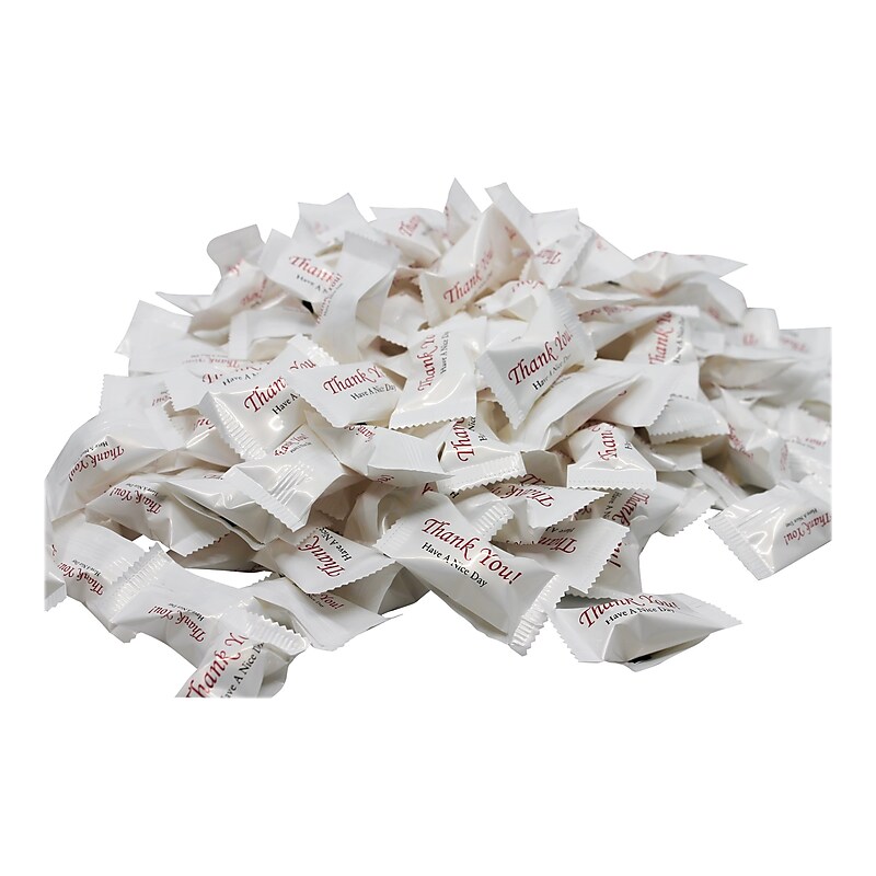 Stewart Superior Thank You! Have A Nice Day Peppermints, 1000/Carton (CJ-3007 P) image 1