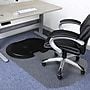 Floortex AFS-TEX 'Sit to Stand' 38" x 62" Rectangular Chair Mat for Carpets with Anti-Fatigue Mat, Polycarbonate (FCA11S)~#|#~sp89944159_sc7