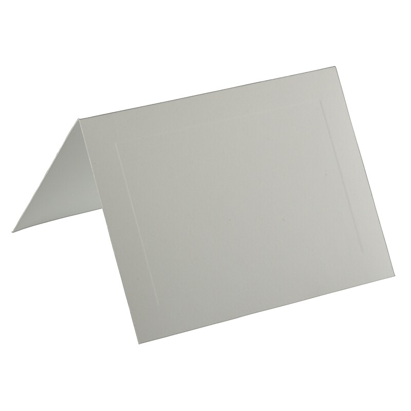 JAM Paper Smooth Business Notecards, White Panel, 500/Box (309927B) image 1