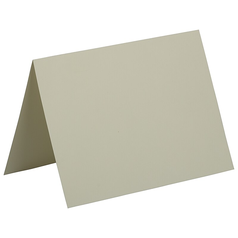 JAM Paper Smooth Personal Notecards, Ivory, 25/Pack (309940C) image 1
