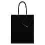 JAM Paper Gift Bag, 8" x 4" x 10", Black, 6 Bags/Pack (672GLbla)~#|#~sp90125892_sc7