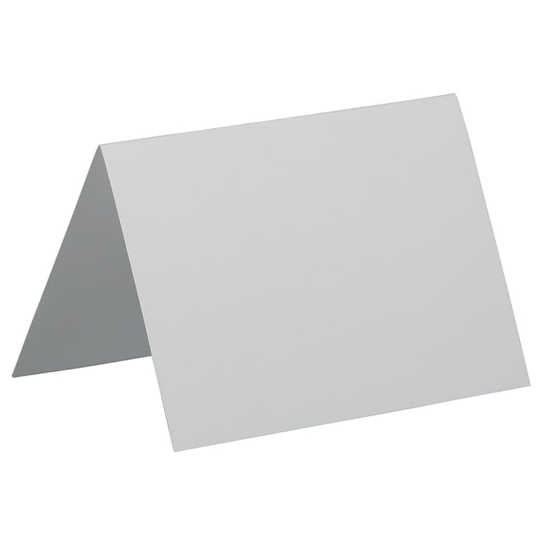 JAM Paper Smooth Formal Notecards, White, 100/Pack (309882) image 1