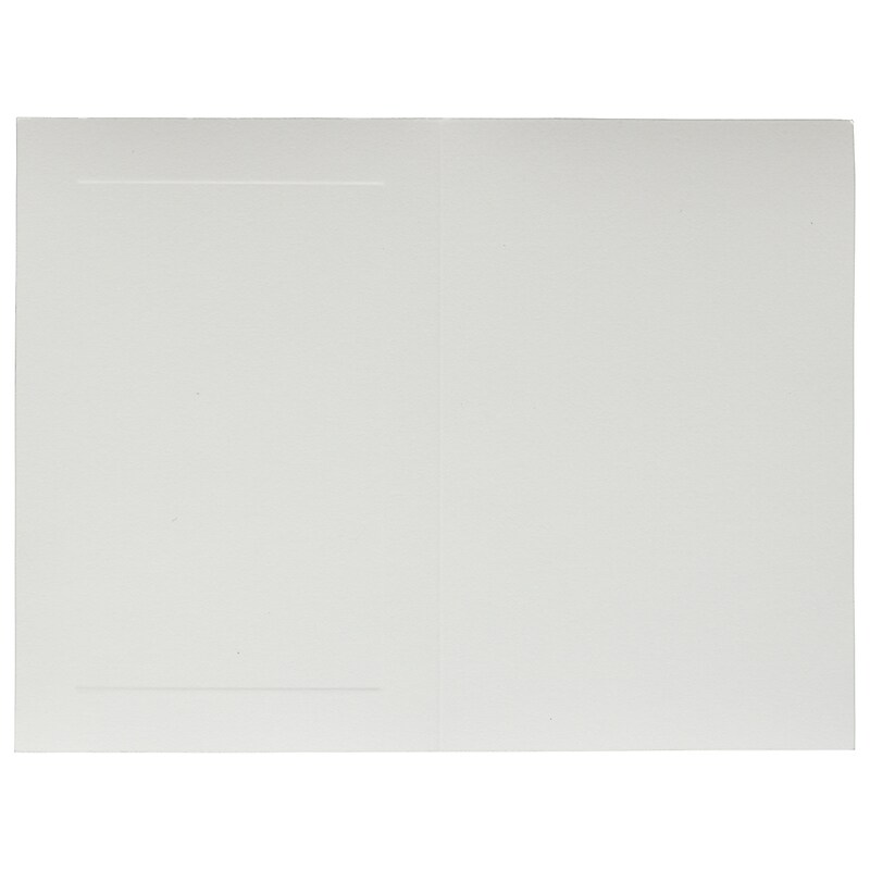 JAM Paper Smooth Notecards, Ivory, 25/Pack (309920C) image 1
