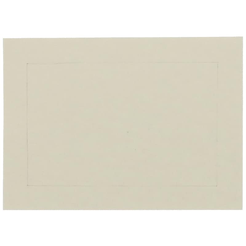 JAM Paper Smooth Personal Notecards, Ivory, 100/Pack (175964) image 1