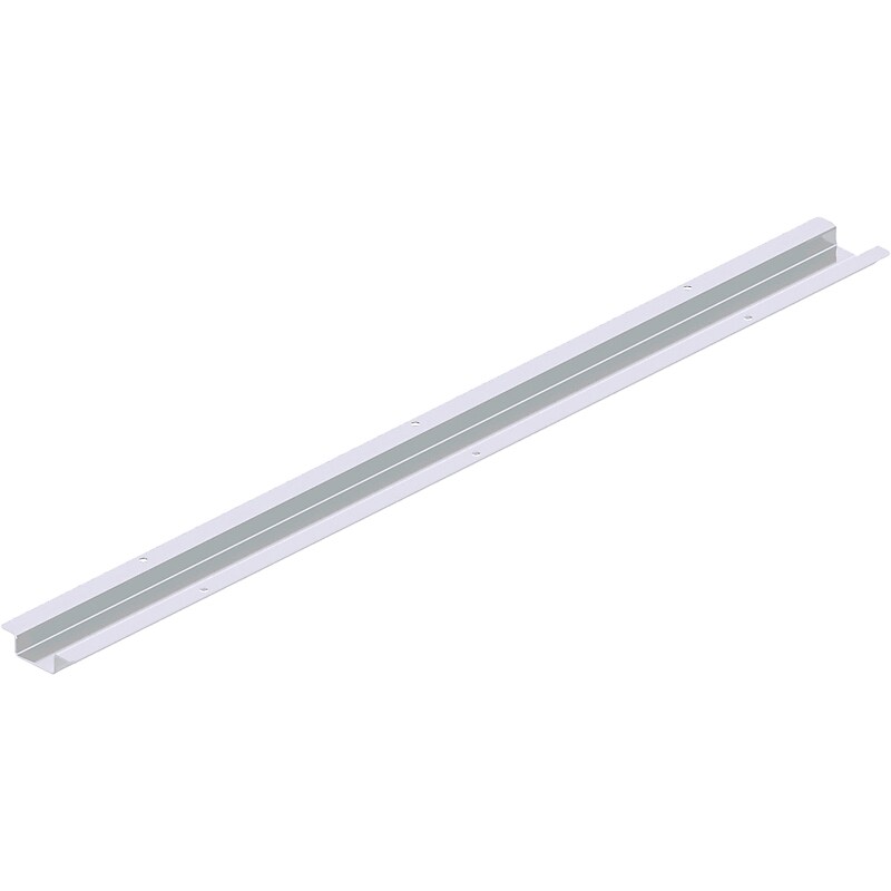 Offices To Go Superior 48" Metal Stiffener Bar, Silver (SLSB48T) image 1
