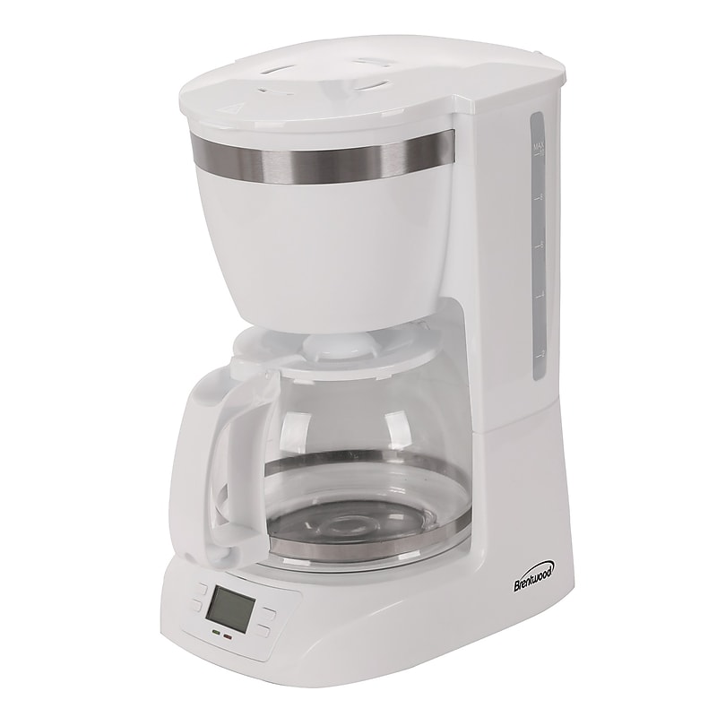 Brentwood Appliances 10-Cups Automatic Drip Coffee Maker, White (BTWTS219W) image 1
