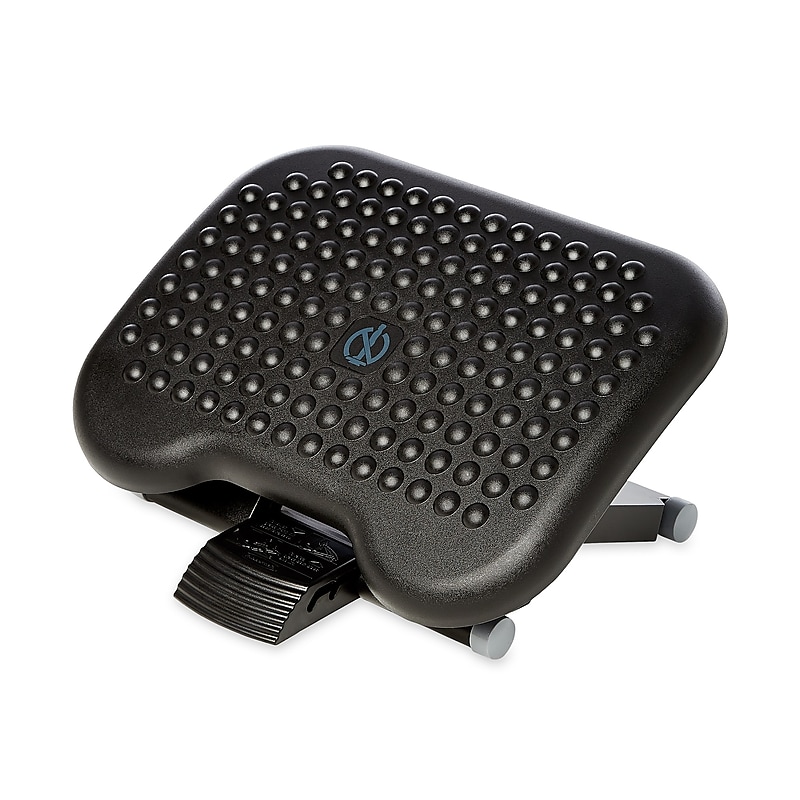 Rubbermaid Tilt Adjustable Footrests, Gray (FG4653) image 1