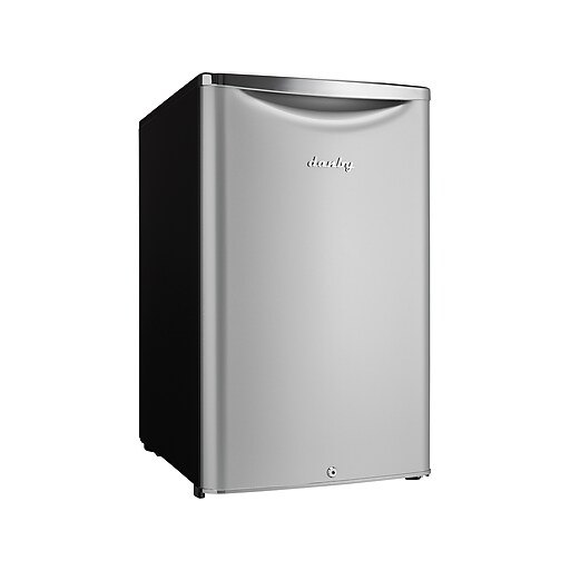 Danby Contemporary Classic 4.4 Cu. Ft. Refrigerator, Black/Stainless