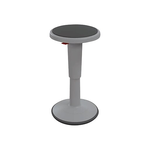 MooreCo Hierarchy Grow Plastic School Chair, Gray (50970Grey) Staples