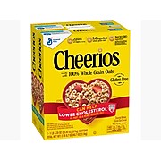 Cheerios Cereal, Whole Grains Oats, 20.35 oz., 2/Carton (43509)