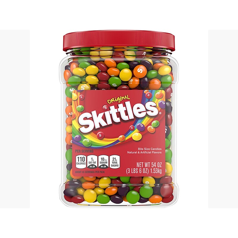 Skittles Original Fruit Flavored Candy, 54 oz. (220-00991) image 1