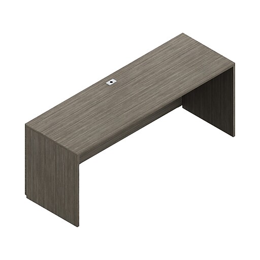 Offices To Go Zira 72" Table Desk, Absolute Acajou (Z2472TA3ACJ) Staples