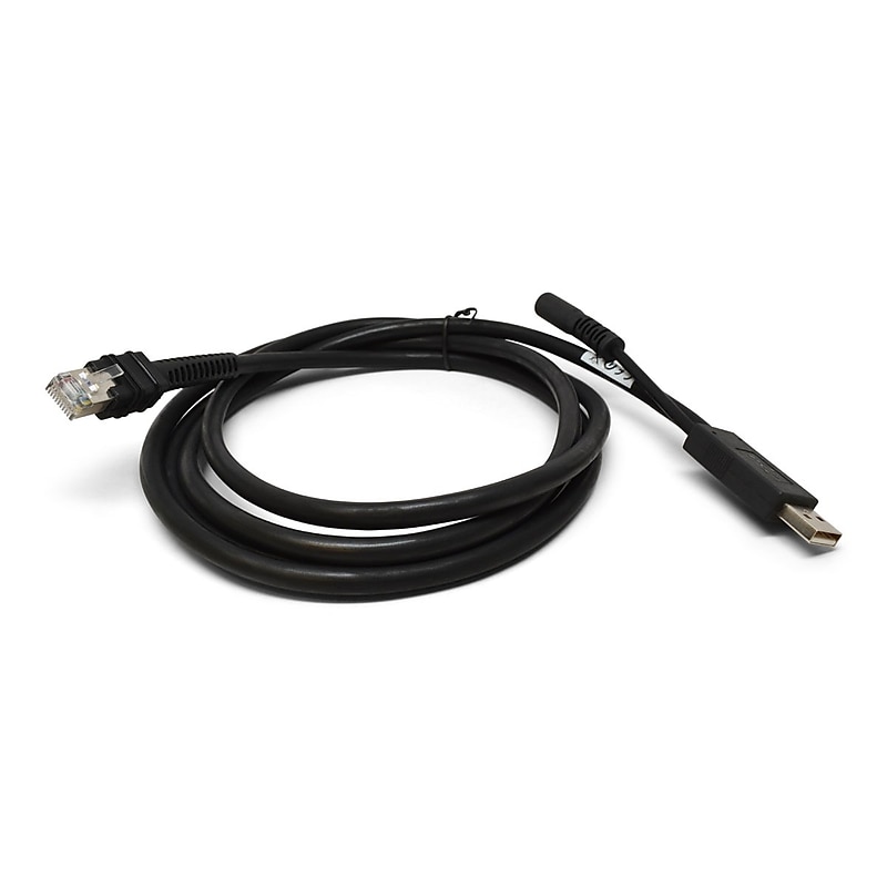 Zebra® CBA-U42-S07PAR 7' Shielded USB Cable image 1
