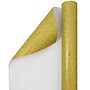 JAM Paper Wrapping Paper, 25 Sq. ft. x 30", Gold (354528185)~#|#~sp91089733_sc7