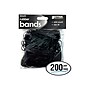 Better Office Multi-Purpose #33 Rubber Bands, 3.5" x 0.125", Brilliant Black, 200/Pack (33901)~#|#~sp91092607_sc7