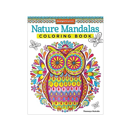 Design Originals Coloring is Fun! Nature Mandalas Coloring Book (DO5492