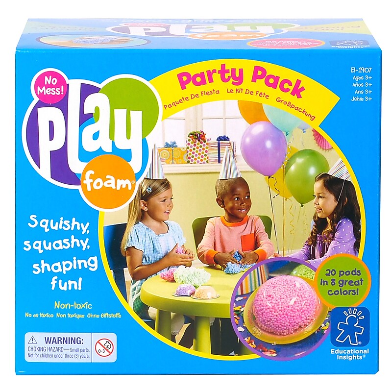 Educational Insights Playfoam Party Pack, 20 Pieces (EI-1907) image 1