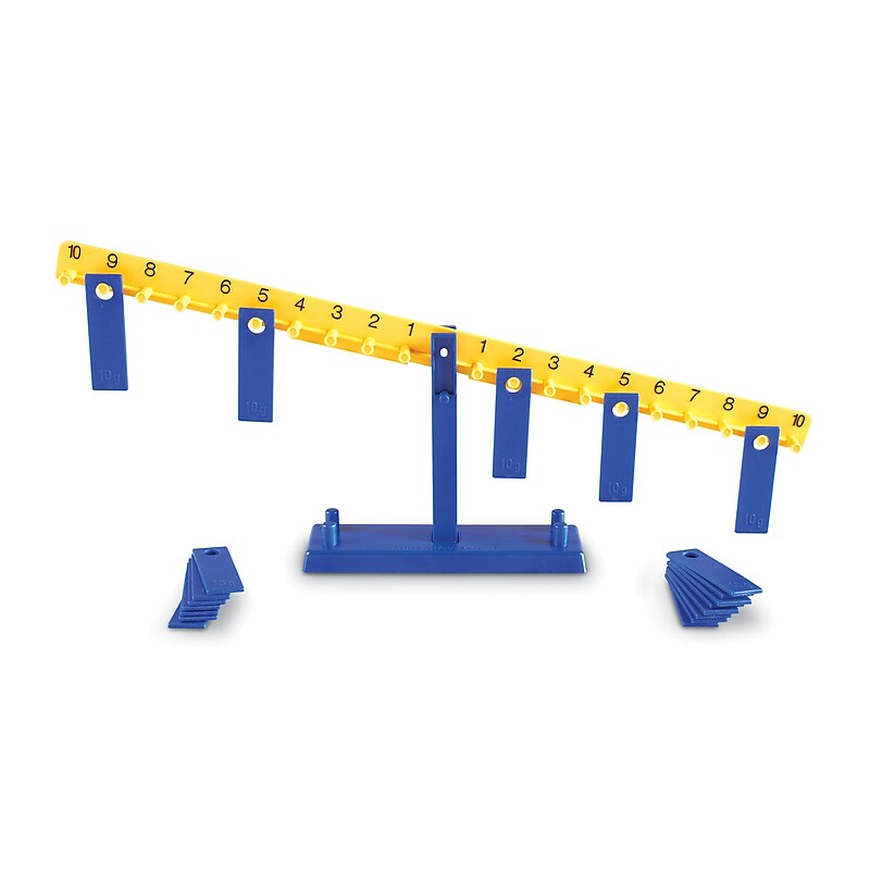 Learning Resources Math Balance with Weights (LER0100) image 1