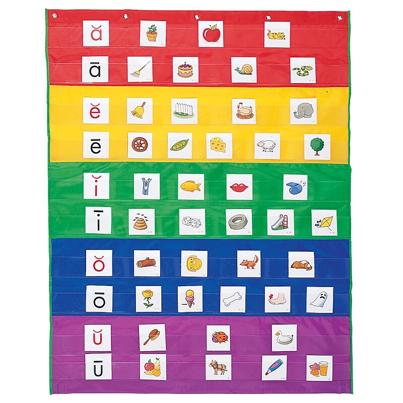 Learning Resources Rainbow Pocket Chart (LER2197) image 1
