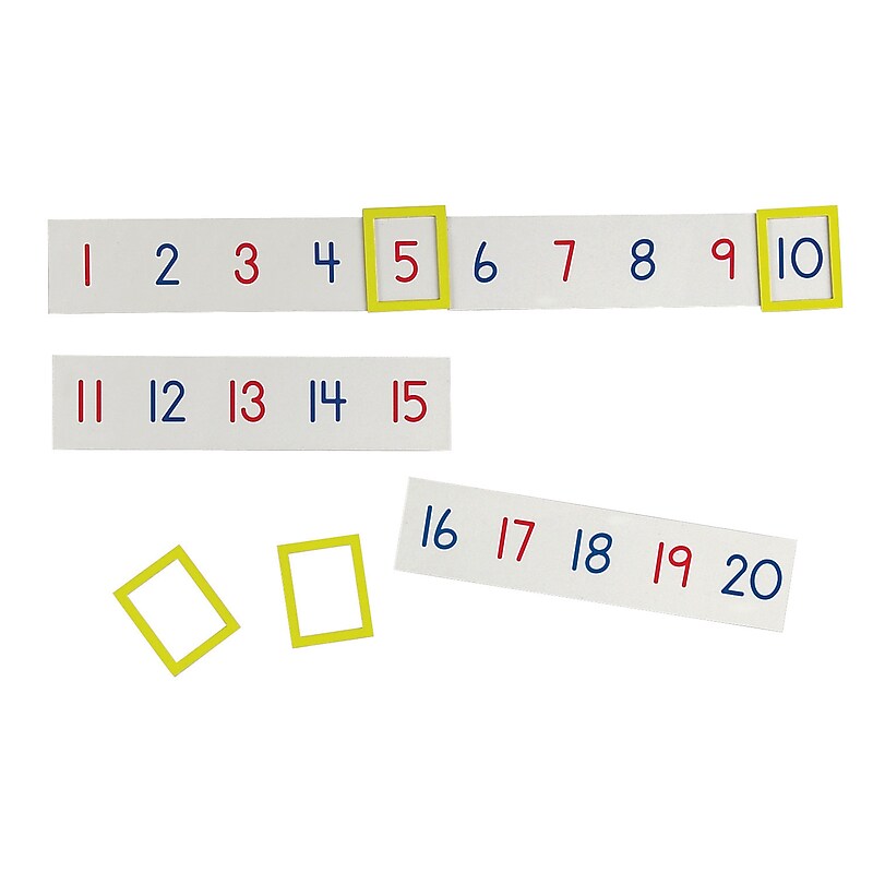 Learning Resources Magnetic Number Line (LER5194) image 1