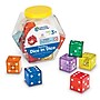 Learning Resources Jumbo Dice in Dice Jumbo Size Set, 12 Pieces (LER7699)~#|#~sp91161316_sc7