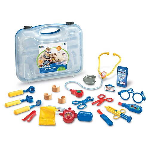 Learning Resources Pretend & Play Doctor Set, 19 Pieces (LER9048