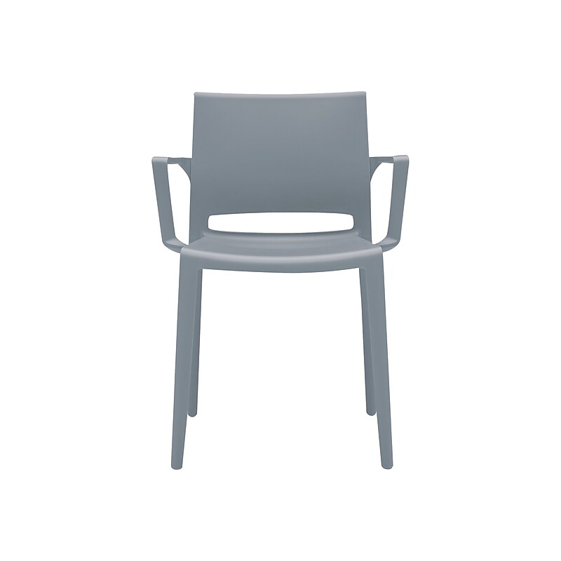 Global Bakhita Polypropylene Banquet/Reception Chair, Milk 4/Carton (6750MLK) image 1