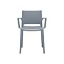 Global Bakhita Polypropylene Banquet/Reception Chair, Char, 4/Carton (6750CHA)~#|#~sp91167119_sc7