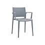 Global Bakhita Polypropylene Banquet/Reception Chair, Char, 4/Carton (6750CHA)~#|#~sp91167120_sc7