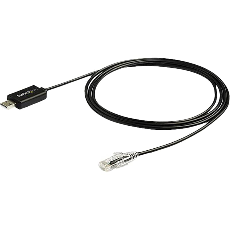 StarTech 6' USB to RJ45 Console Cable, Black image 1