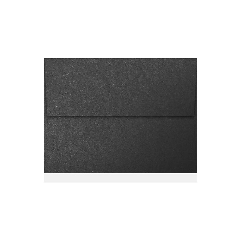 LUX Peel & Press A7 Invitation Envelopes, 5.25" x 7.25", Anthracite Metallic, 50/Box (5380-15-50) image 1