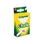 Crayola Chalkboard Chalk Sticks, White, 12/ Box, 36 Boxes/Bundle (BIN320-36)~#|#~sp91487866_sc7