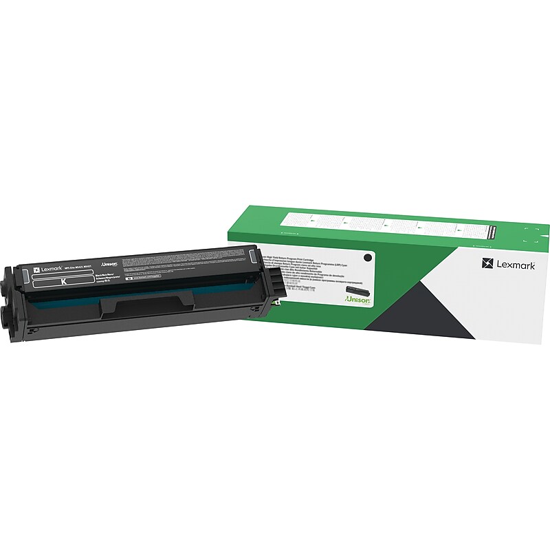 Lexmark C341XK0 Black Extra High Yield Toner Cartridge, Prints Up to 4,500 Pages image 1