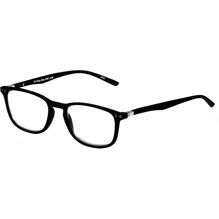 SAV Tri-Focus +3.00 Reading Glasses, Blue/Black (E2305) | Staples