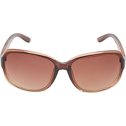 SAV Bifocal Reading Sunglasses, +2.50, Gradient Brown (ESSR02200247