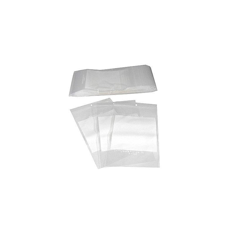 5" x 8" Reclosable Poly Bags, 2 Mil, Clear, 1000/Carton (47258) image 1