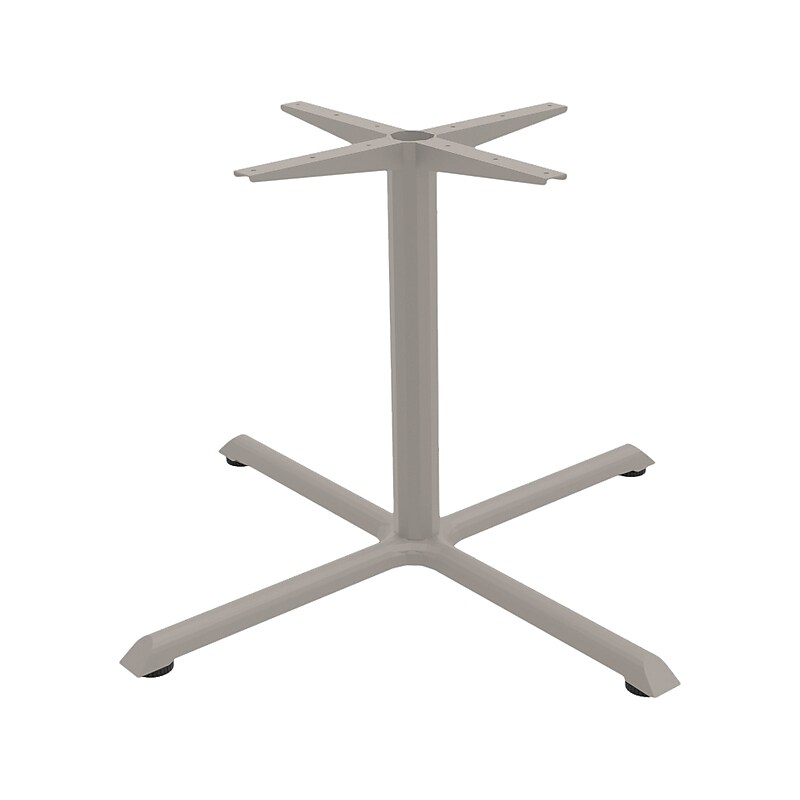 Offices To Go Metal "X" Base, Tungsten (TDOTGXTB48TUN) image 1