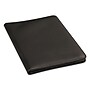 Universal Leather-Look Pad Folio Leather Padfolio, Black (UNV32660)~#|#~sp91647094_sc7