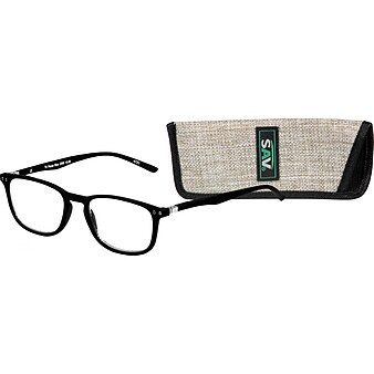 SAV Tri-Focus +2.00 Blue Light Reading Glasses, Blue/Black (E2305)
