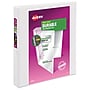 Avery Durable 1" 3-Ring View Binders, D-Ring, White (17012)~#|#~sp91972822_sc7
