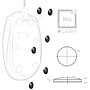 Lexip JVAPCM00434 Mouse Ceramic Glide Feet Mo42, Black~#|#~sp91973901_sc7