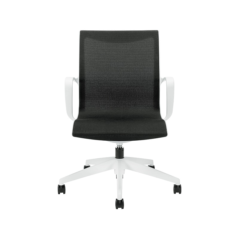 Global Solar Mesh Conference Chair, White/Black (8457MDN) image 1