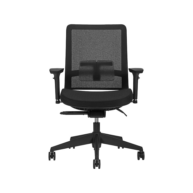 Global Factor Mesh Back Fabric Task Chair, Black (55418BKFU85) image 1