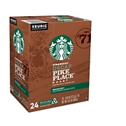 Starbucks Pike Place Decaf Coffee, Keurig® K-Cup® Pods, Medium Roast, 24/Box (9573)