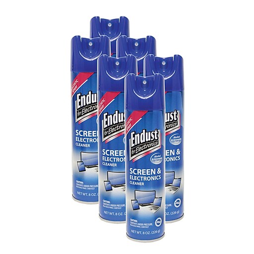 Endust Screen & Electronics Cleaning Spray, 6/Pack (843631138649) at