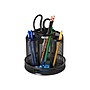 Rolodex 8-Compartment Wire Mesh Rotating Organizer, Black (1773083)~#|#~sp92085526_sc7