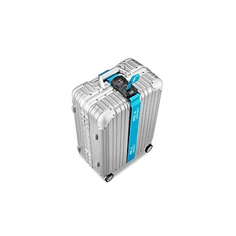 Luggage Tech Nylon Smart Strap, Blue, 72" (BT 2778 HP-55)