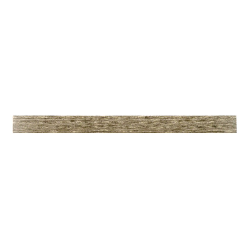 InPlace MDF Mounted Wall Shelf, 36", Rustic Wood (9602048E) image 1