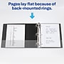 Avery EZD Heavy Duty 3" Non-View Binders, D-Ring, Black (7701)~#|#~sp92172954_sc7