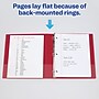 Avery 1" 3-Ring Non-View Binders, Slant Ring, Red (27201)~#|#~sp92173302_sc7